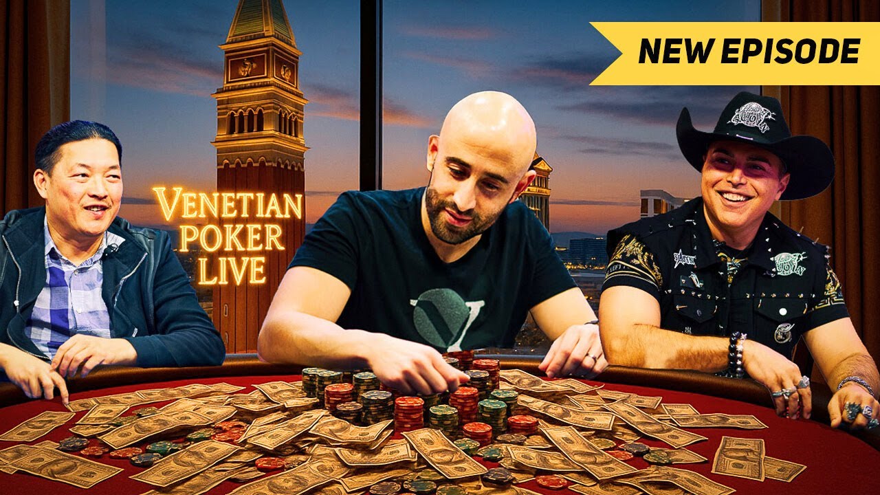 Venetian Poker LIVE | THE Las Vegas High Stakes Cash Game | Episode 3 - The Big Stack