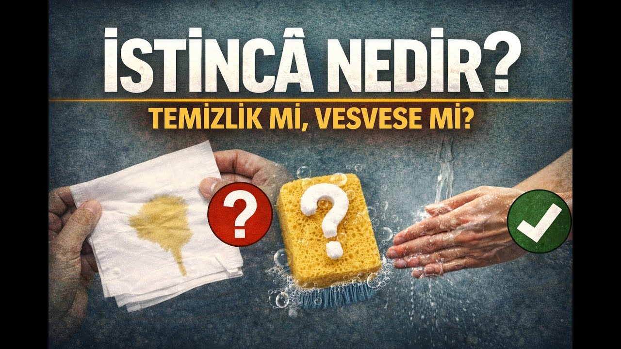 İstincâ Meselesi: Temizlik mi, Vesvese mi?  -EbcediVefk