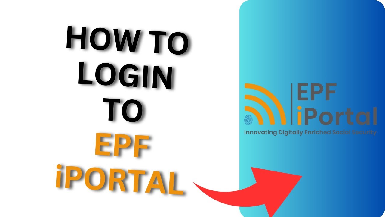 How to Login to EPF iPortal?