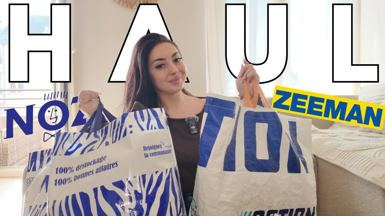 HAUL NOZ & ZEEMAN : J’ai trouvé des PÉPITES à PETIT PRIX 😱