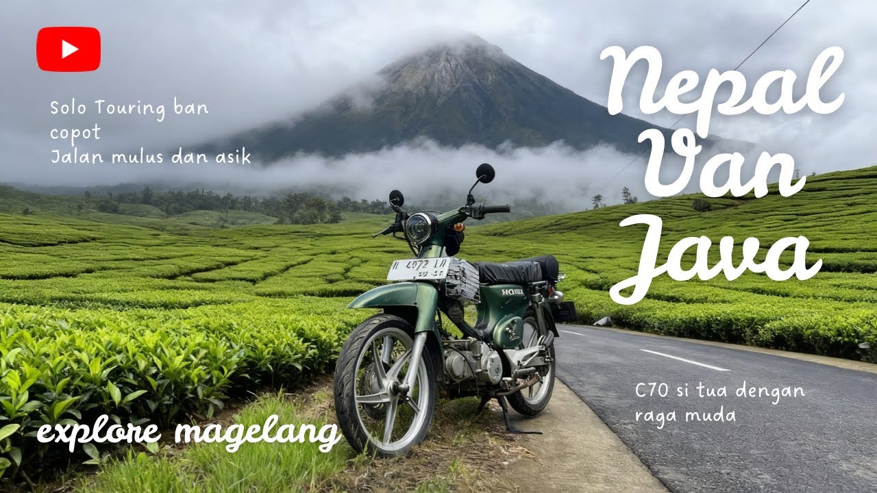 NEKAT! SOLO TOURING C70 TUA KE NEPAL VAN JAVA, MALAH COPOT BAN DI TENGAH JALAN! 😱
