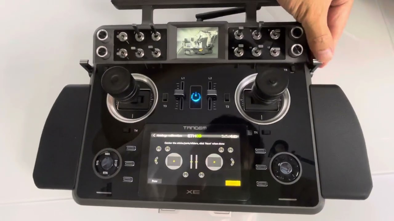 How to calibrate middle point for Frsky XE radio