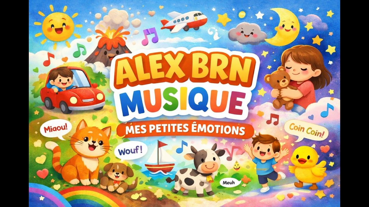 Chansons pour Enfants 0-5 Ans – Mes Petites Émotions 😊 Album Complet
