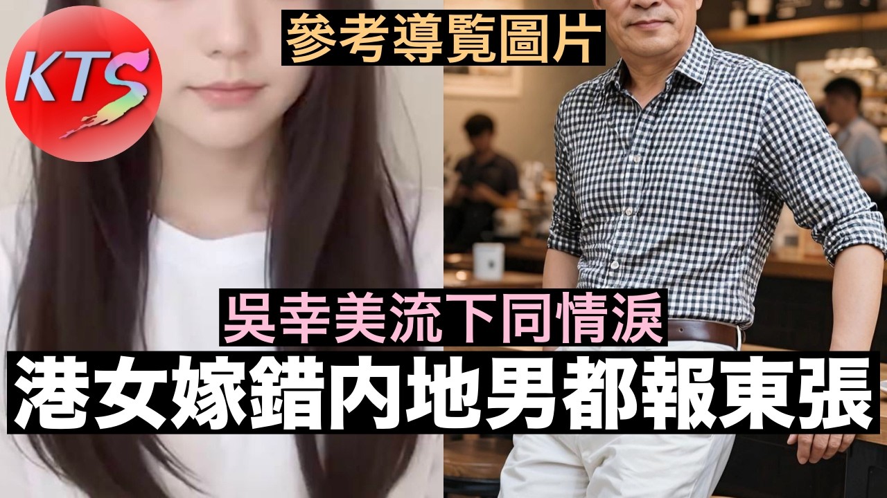 東張西望 港女嫁錯內地男都報東張 吳幸美流下同情淚