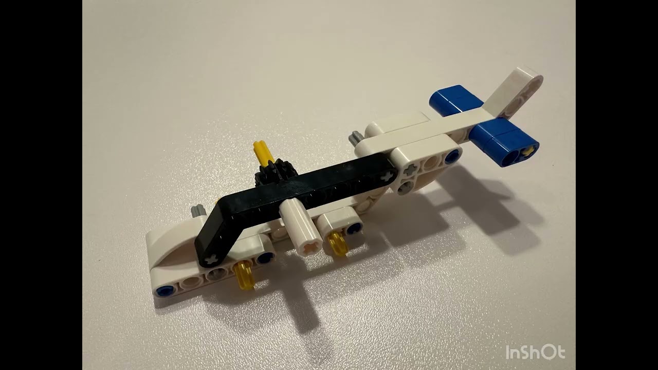 White Seaplane Lego 30736