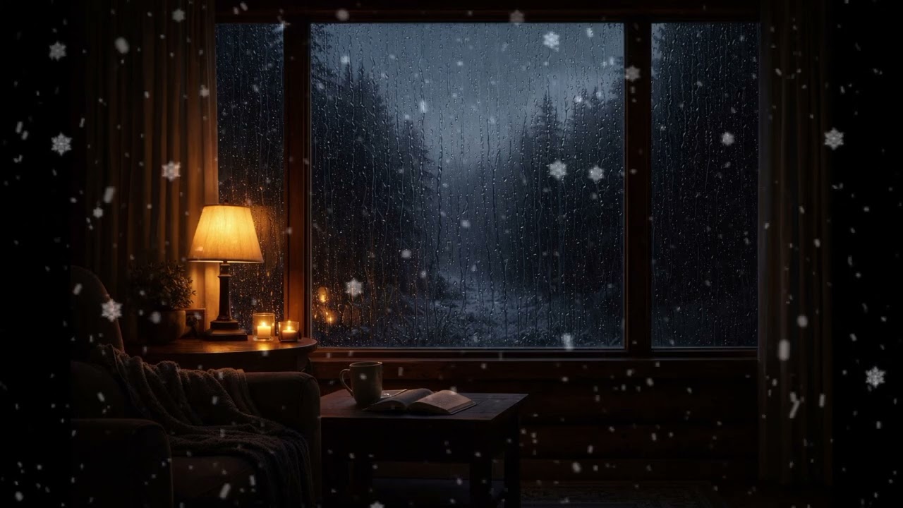 Rain of Memories | Soft Rain Sleep Music by the Window