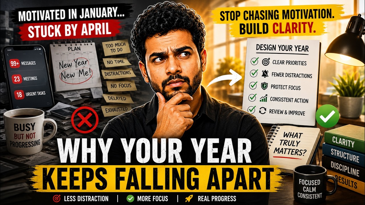 The Psychology of Why New Year Motivation Never Lasts 🧠 | Why Goals Fail by February