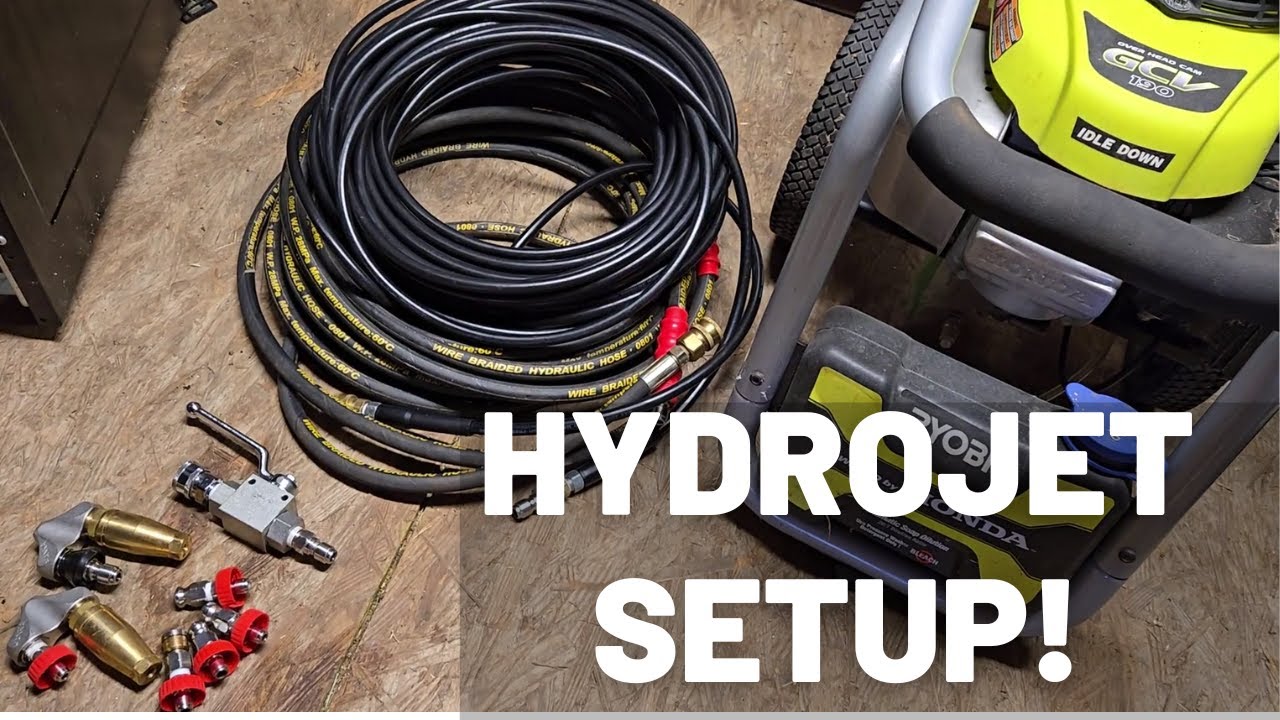 Установка Hydrojet для очистки стоков!