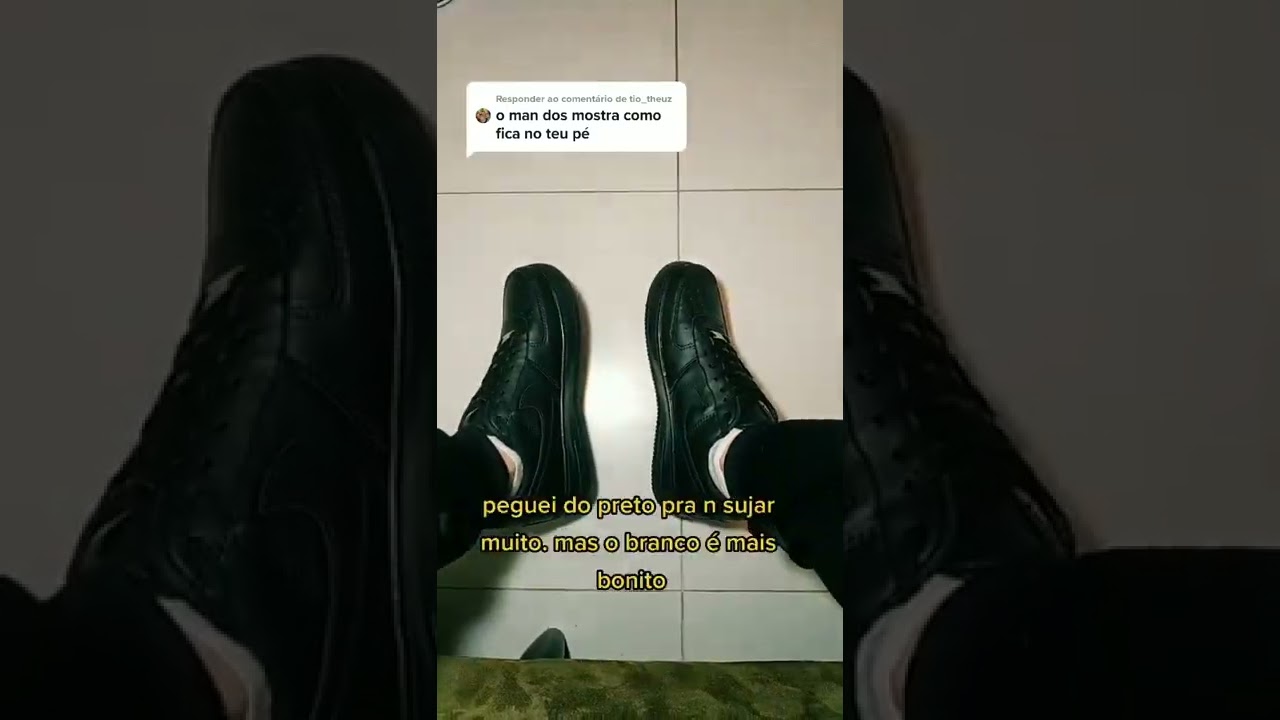Mostrado como fica o Air force one da Shopee