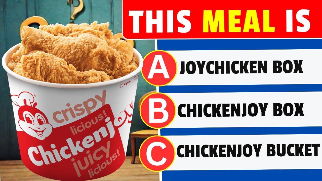Can You Guess the Jollibee Meal?🍔🍗 | Jollibee Menu Quiz