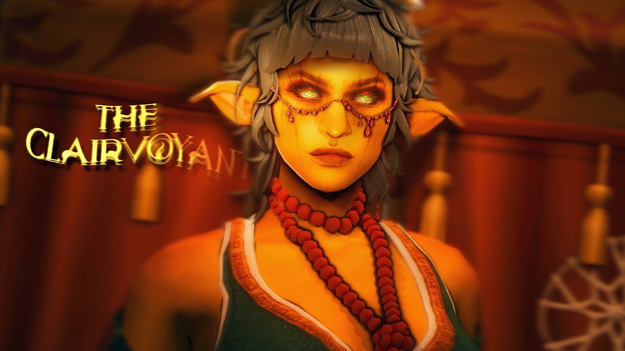 the clairvoyant  🌟✨ // the sims 4 halloween create a sim