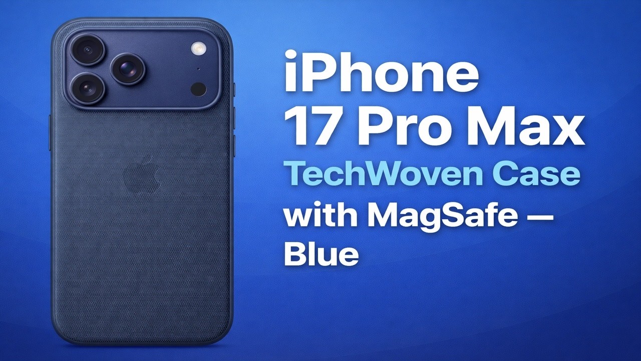 iPhone 17 Pro Max TechWoven Case with MagSafe - Blue