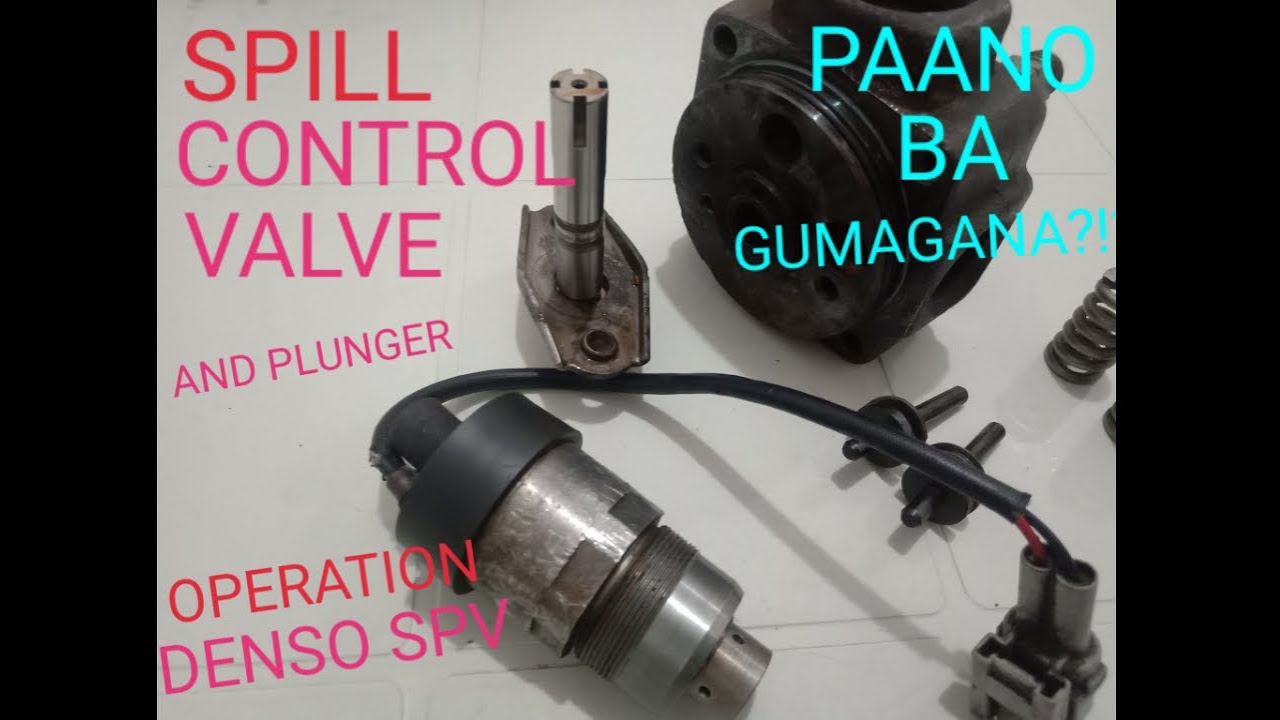 SPILL CONTROL VALVE.. PAANO BA GUMAGANA?!? HOW IT WORKS