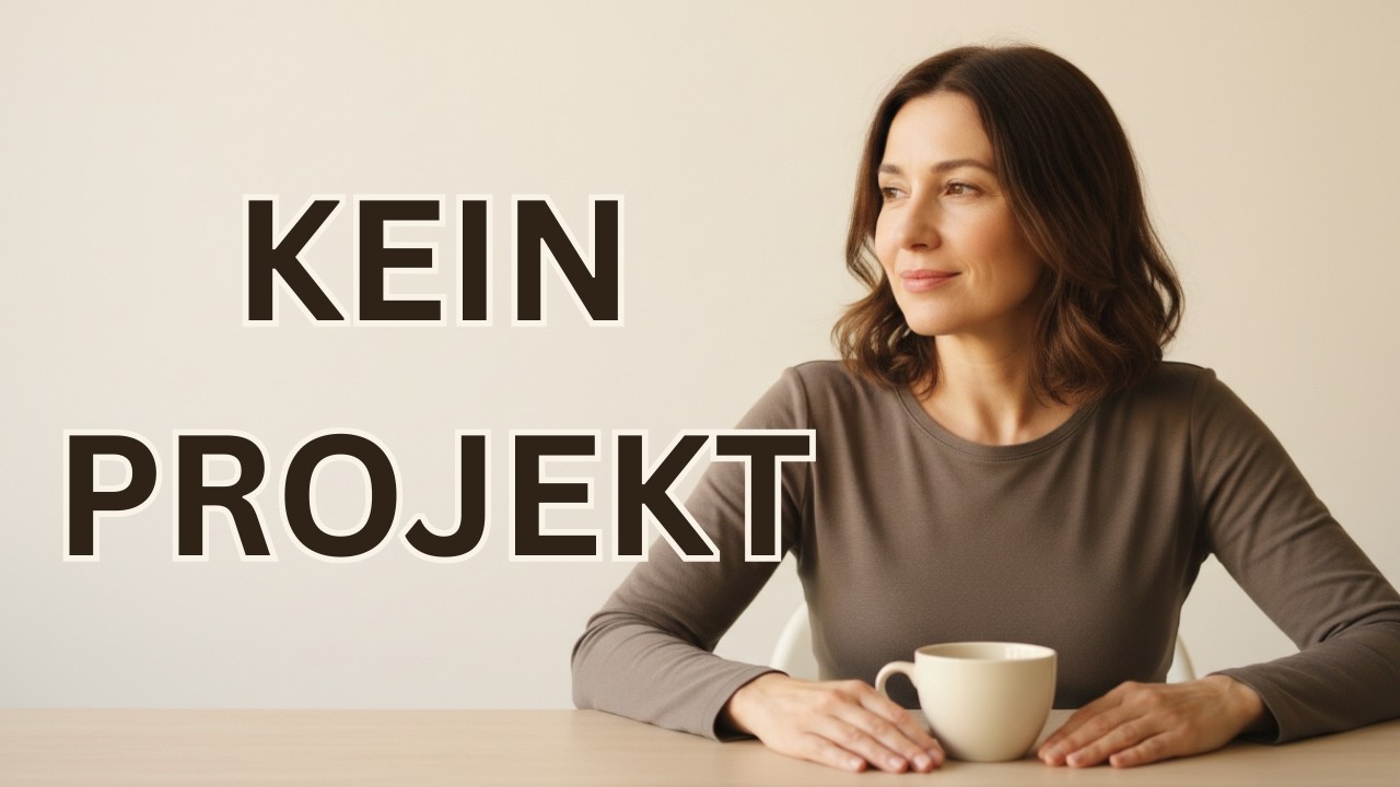 Ich bin kein Projekt mehr
