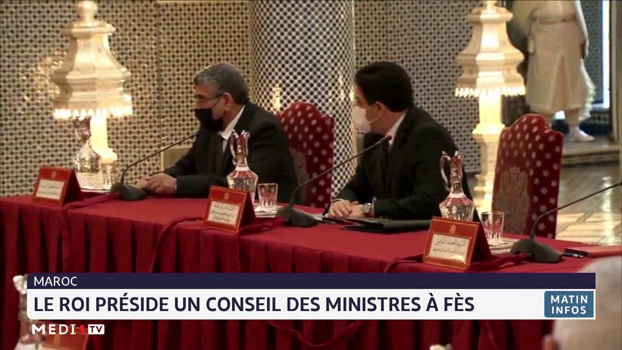 Le Roi Mohammed VI préside un Conseil des Ministres