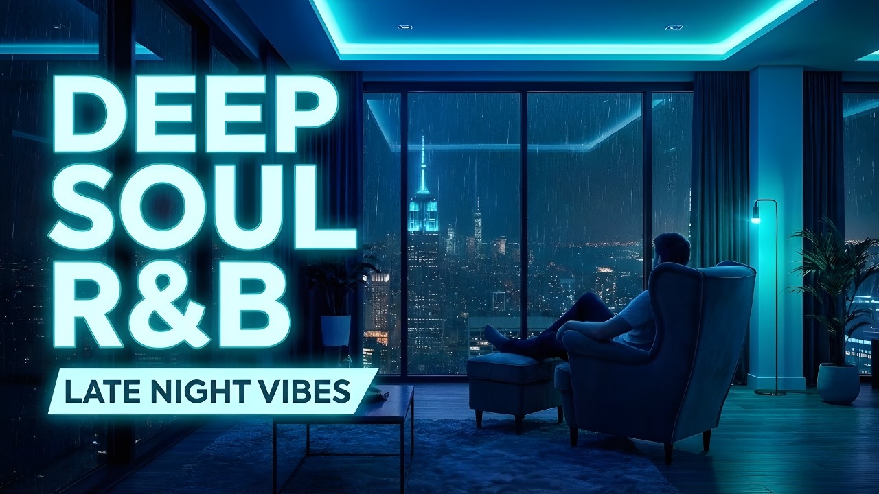 【𝐏𝐥𝐚𝐲𝐥𝐢𝐬𝐭】Deep Soul R&B 🌙 Late Night Vibes ✨ Relax & Chill Music, Cozy Bedroom, Midnight Soul