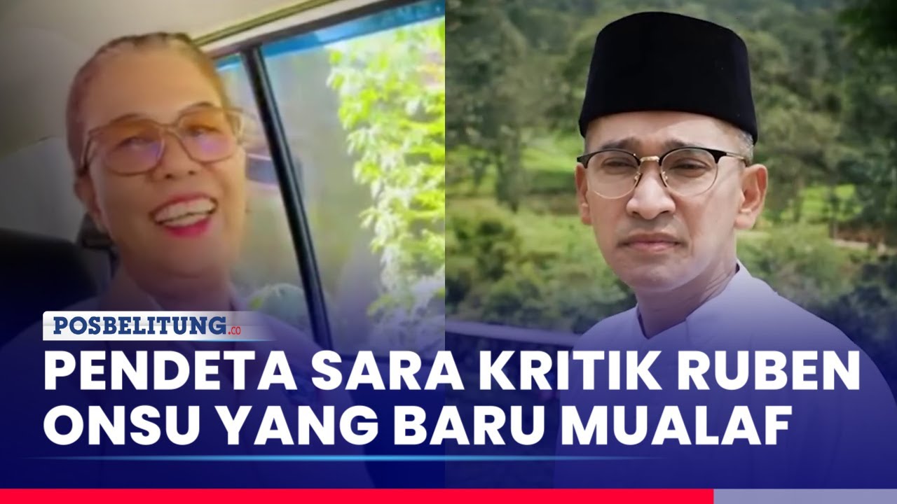 Ruben Onsu Meski Baru Mualaf Sudah Dapat Kritik Pedas dari Pendeta Sara: Hati-hati Kaum Islam!