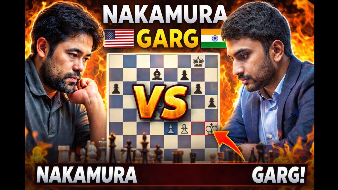 “Blitz Monster! Hikaru Nakamura Menang Telak dalam 43 Langkah”