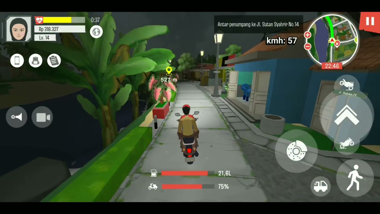 Menjemput Castmers Di Tengah Malam Ojol Life Simulator 