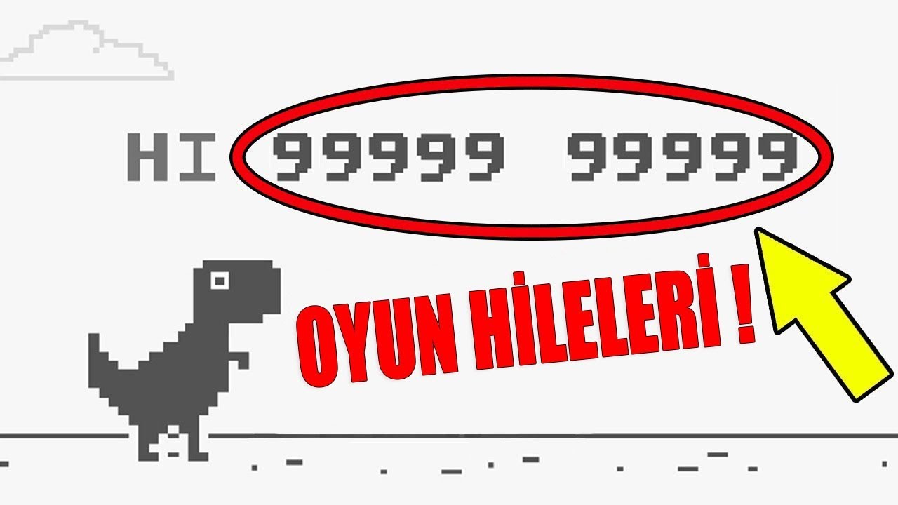Dinazor Oyunu Hileleri - Google'ın 8 İLGİNÇ SIRRI