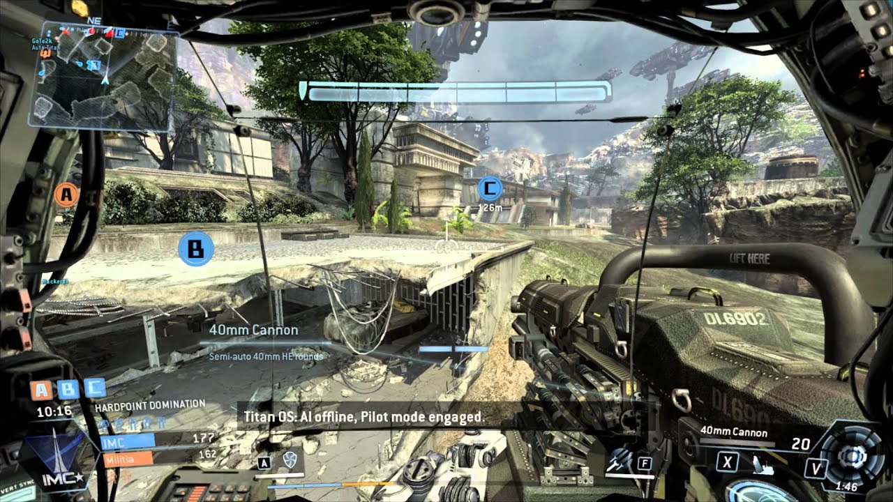Titanfall BETA Gameplay: Fracture [Hard Point Domination] (HD - 1080p)