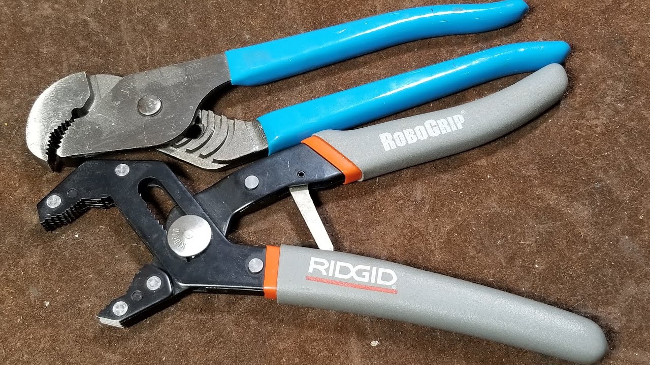 RoboGrip Pliers vs. ChannelLock Pipe Pliers Comparison