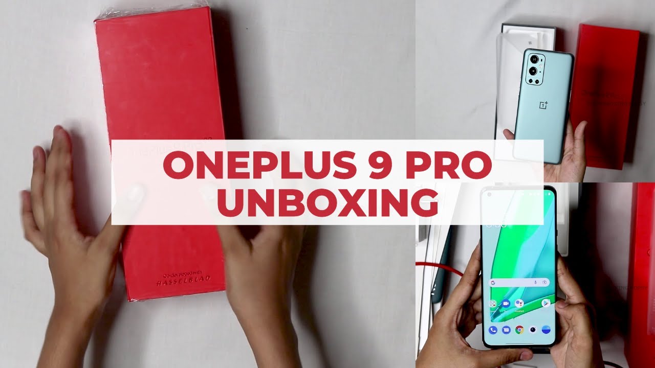 OnePlus 9 Pro Unboxing and First Impression | Pine Green