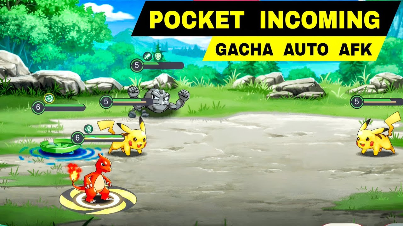 Pocket Incoming, Gacha, AFK, idle & Auto Game by x7game