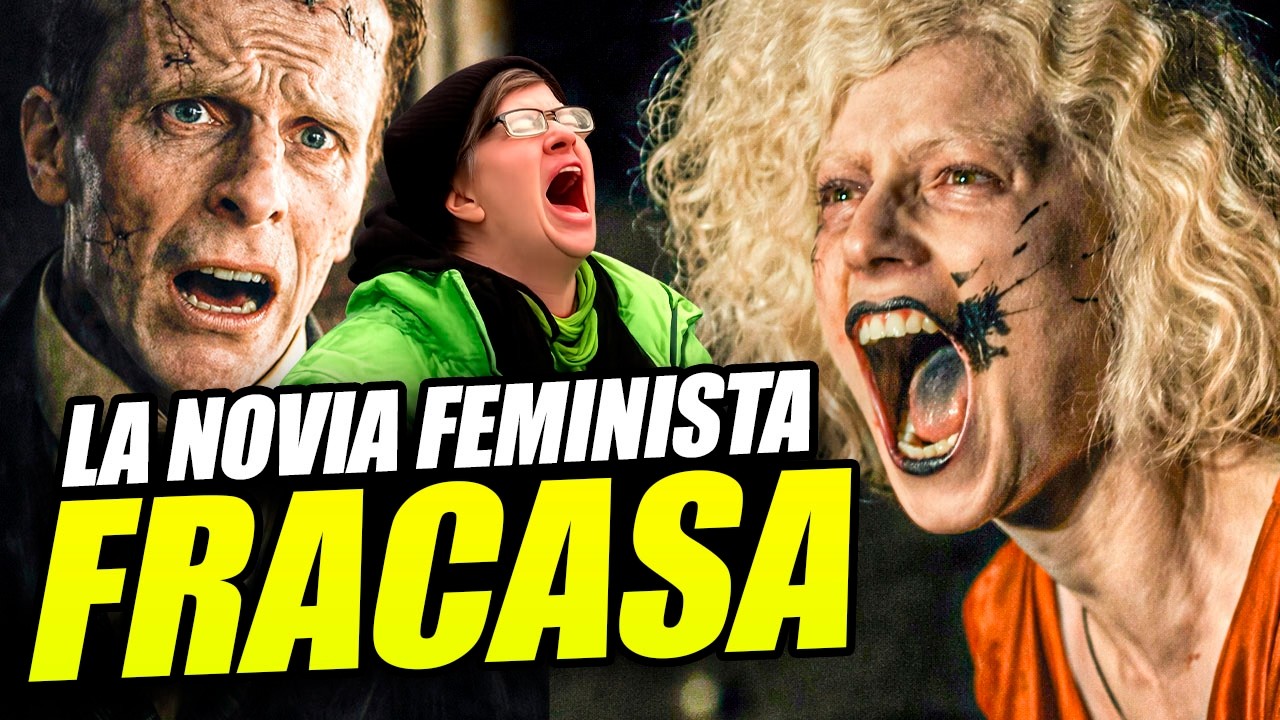La Novia Feminista Woke de Frankenstein FRACASA! Christian Bale es el mayor DESASTRE de Warner