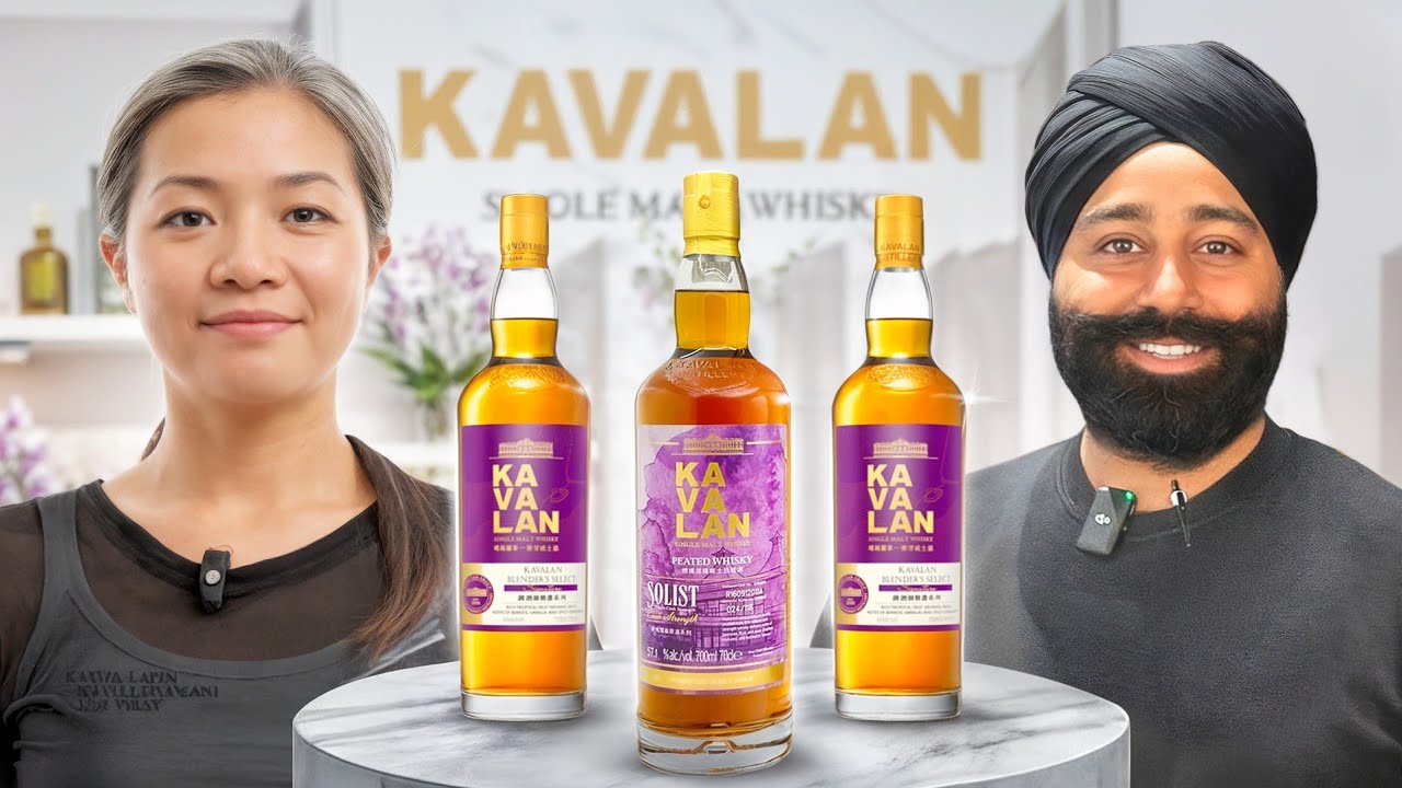 The Prestigious Kavalan Solist Whisky from Taiwan !