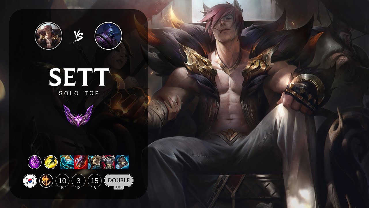 Sett Top vs Jax - KR Master Patch 14.6