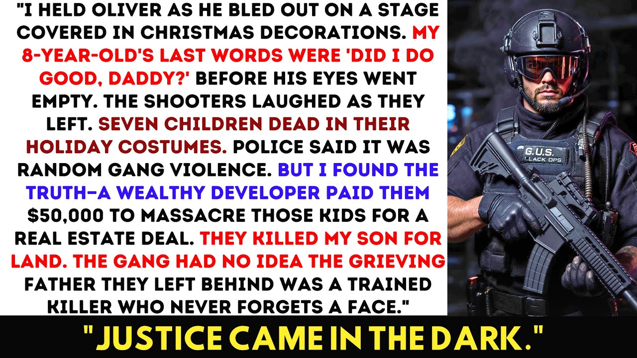 Gang Shot Up My Son's Christmas School Play — 7 Kids Died — Black Ops Dad Hunted Every Shooter