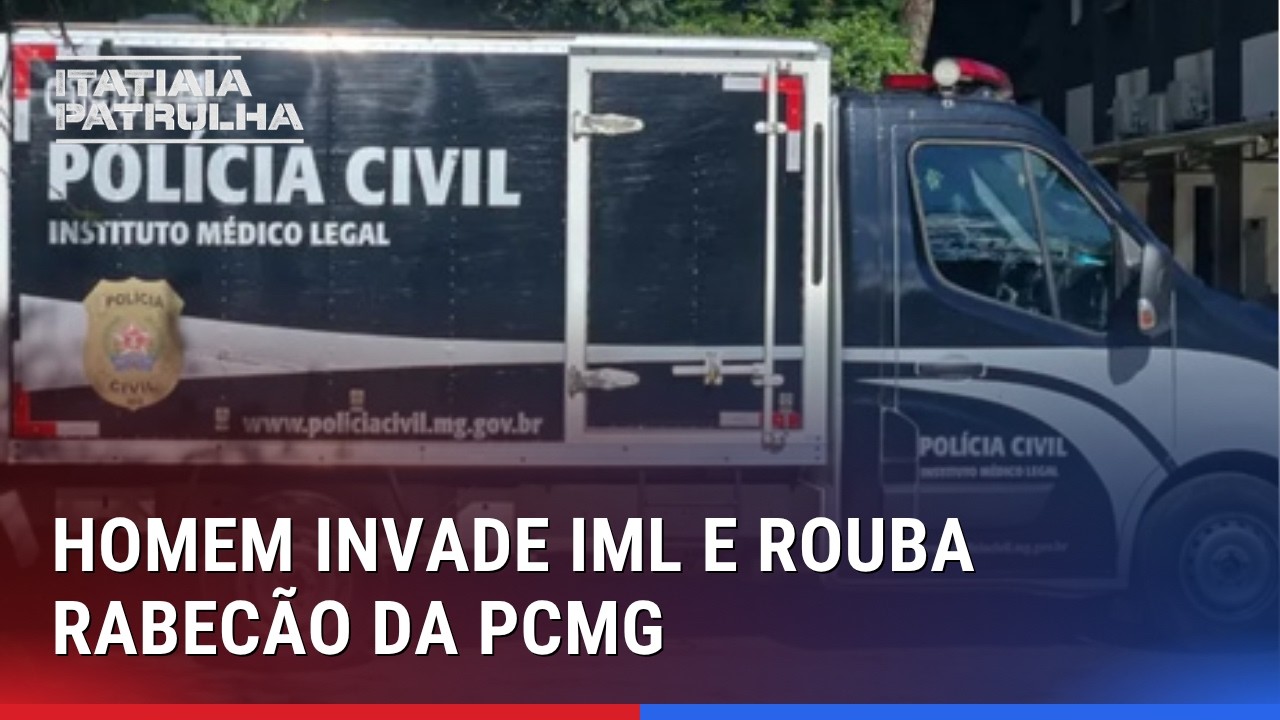 RABEC&Atilde;O DA PCMG &Eacute; FURTADO DENTRO DO IML DE BH