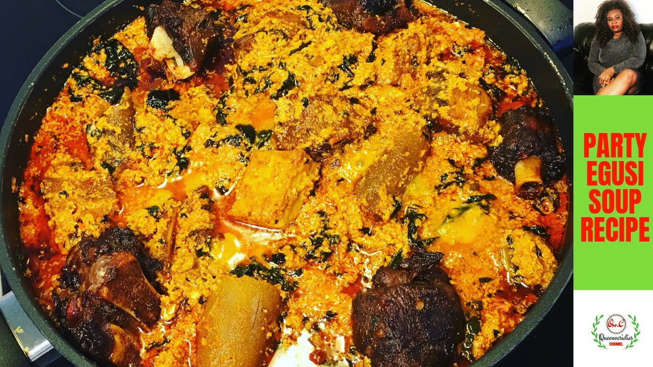 ✅ HOW TO COOK NIGERIAN PARTY EGUSI SOUP RECIPE|easy STEP BY STEP guide for beginners