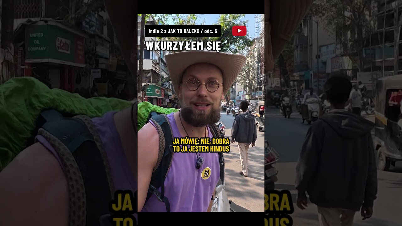 INDIE: Wkurzyłem się 🚫 Zn&oacute;w NIE WPUŚCILI mnie do hotelu, bo jestem Polakiem. Chciałem udawać Hindusa