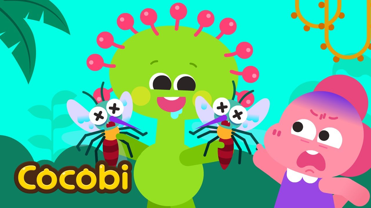 Lagu Tumbuhan Karnivora | Lagu Anak | Cocobi Bahasa Indonesia