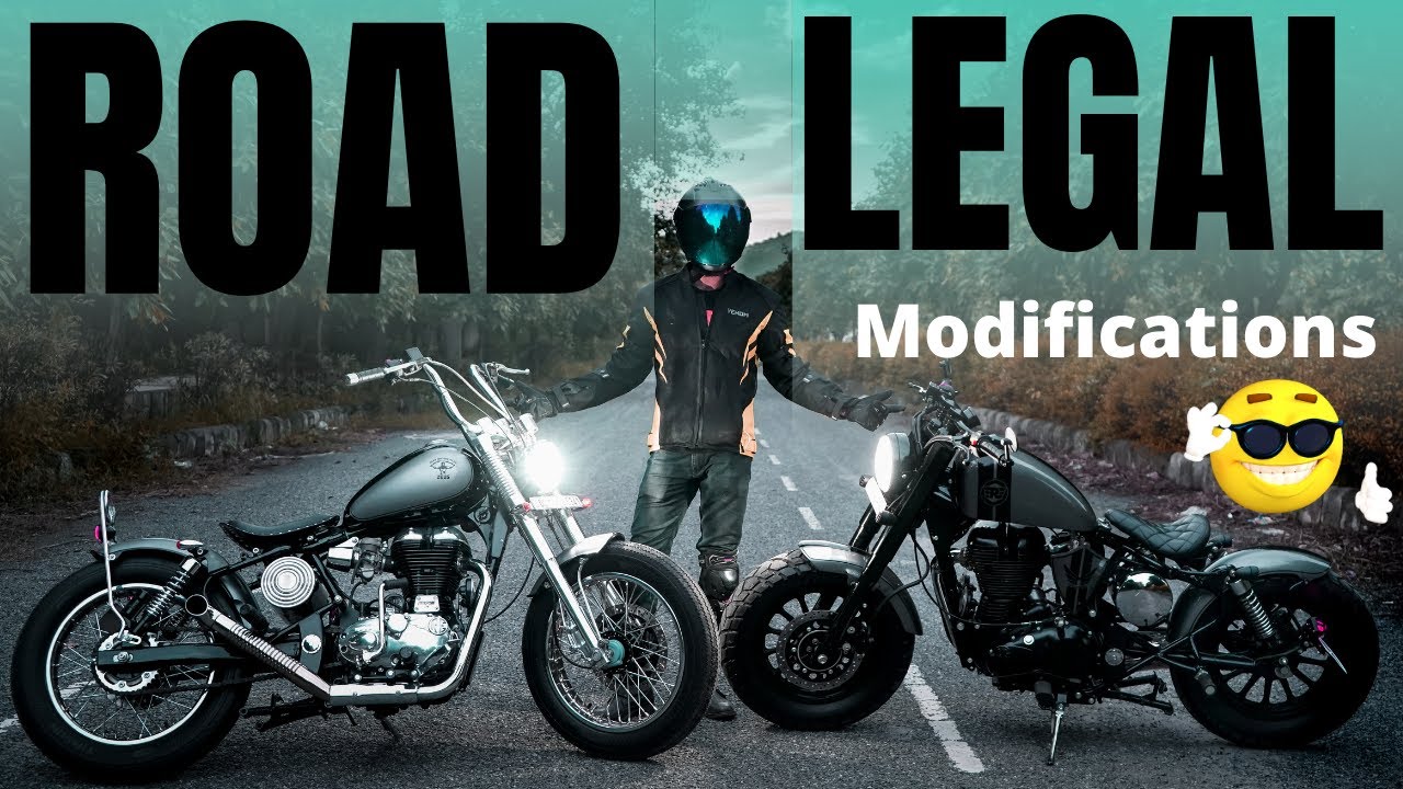 Legal Bike Modifications in India🤑 Royal Enfield Bullet Thunderbird Customization | Best Modified🏍️💨