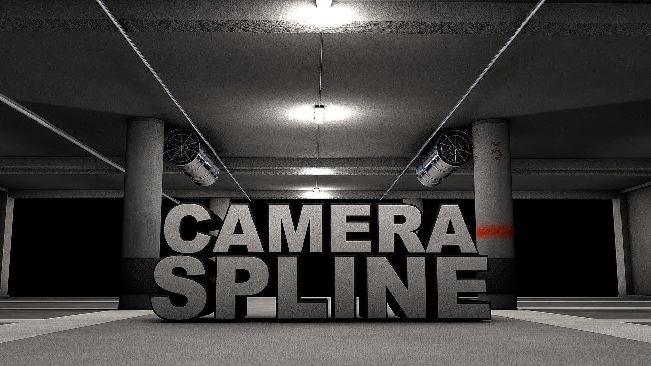 CINEMA 4D-CAMERA SPLINE