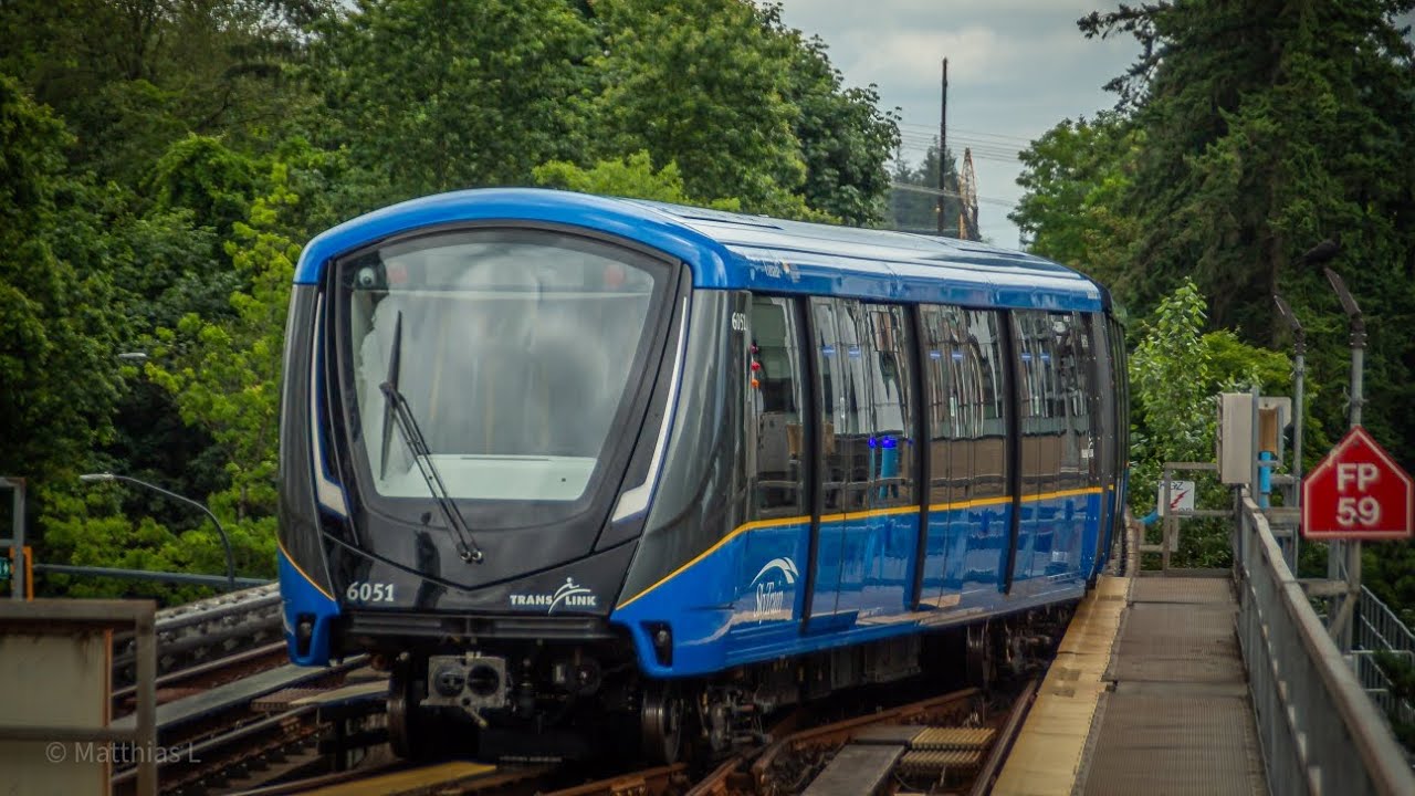 First ever trip! Alstom Mark V 1700/1800-series SkyTrain on Expo Line from Waterfront to King George