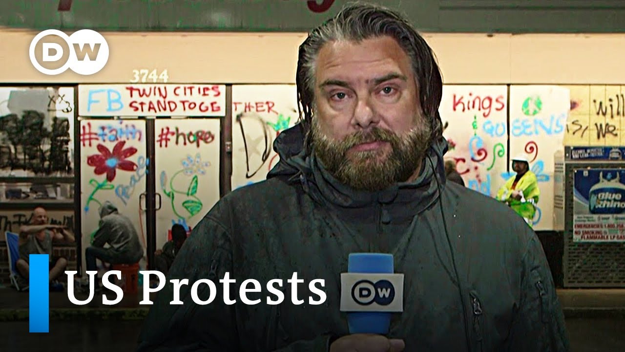 US protests: Memorial service for George Floyd +++ Trump threats rebuked | DW News