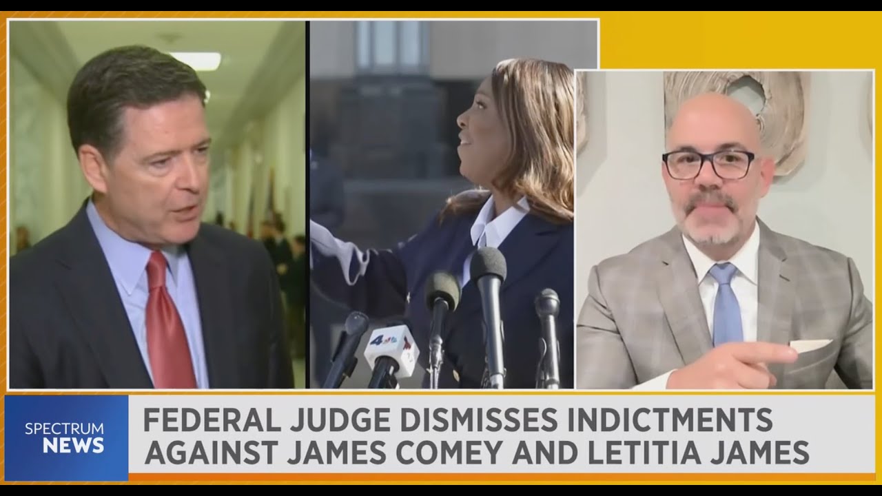 NY1: Attorney Jeremy Saland Breaks Down James & Comey Ruling and Mark Kelly “Sedition” Claims
