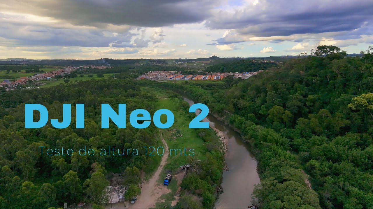 DJI Neo 2 | Voo de Treino Mais Alto e Mais Distante | 120m de Altura 🚁📈