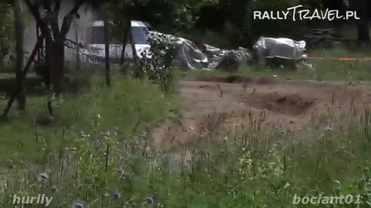 Sebastian Ogier test before Rally Poland WRC 2014