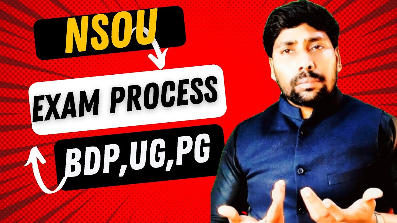 NSOU Exam Process Explained/Ultimate Guide to NSOU Exams.PG &UG Exam process।