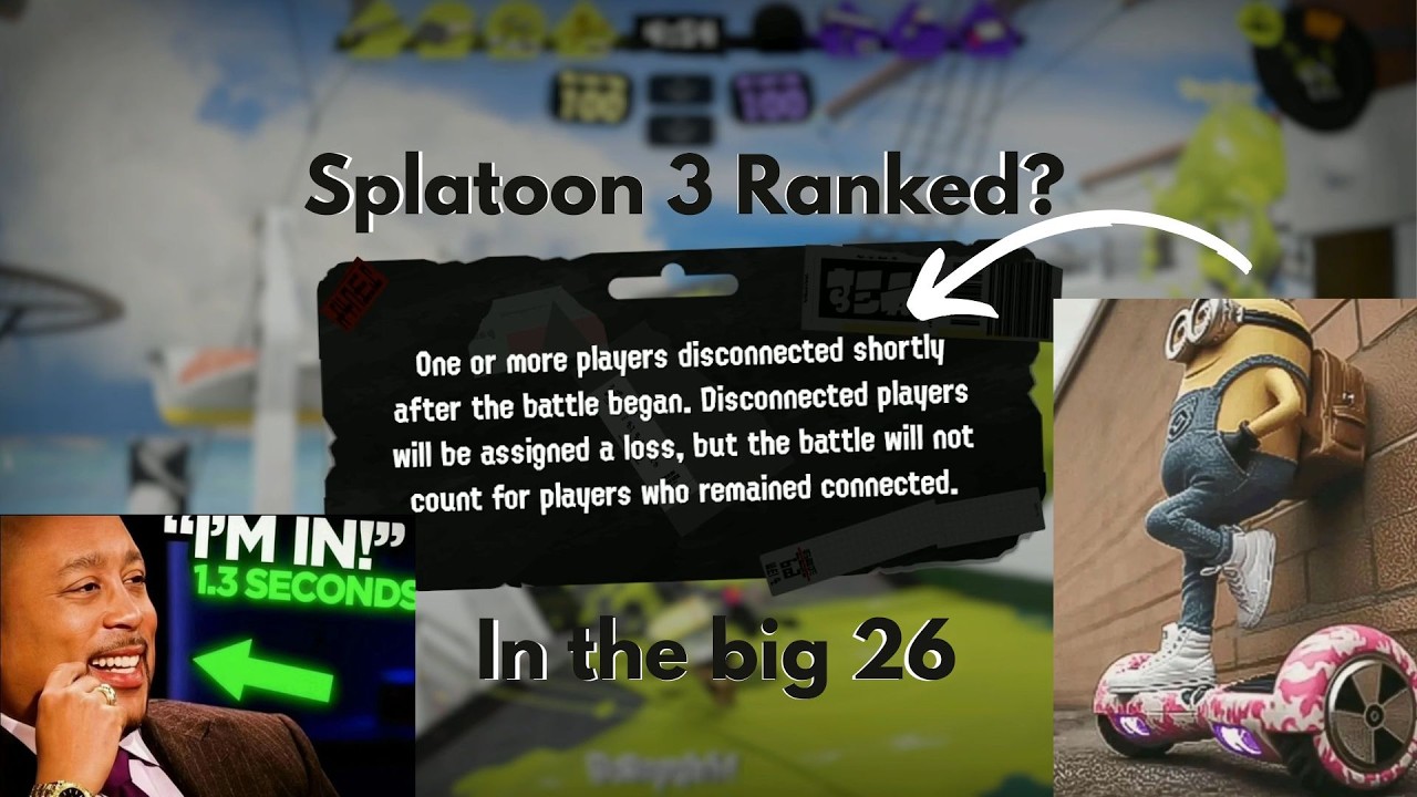 Splatoon 3 Ranked In the big 26????