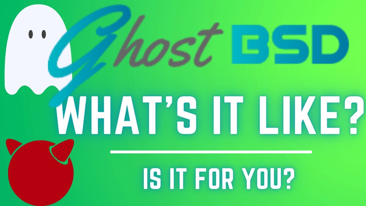 What Is GhostBSD Like?  Is It For You?