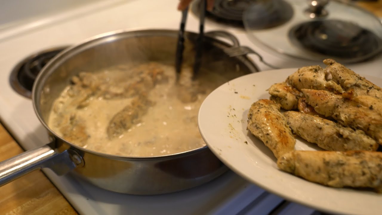Keto Chicken & Mushroom Casserole