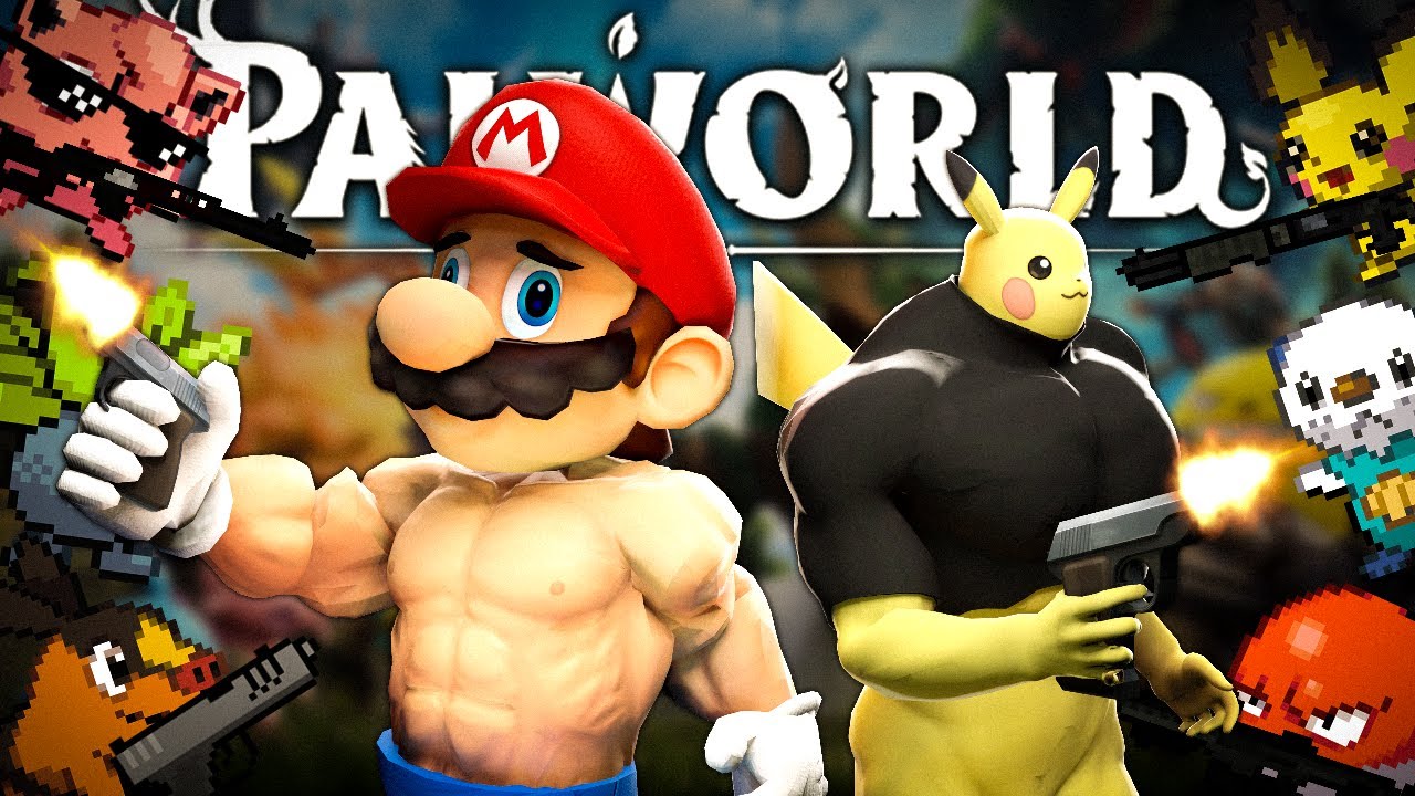 SM64: If Mario was in... PALWORLD!!!
