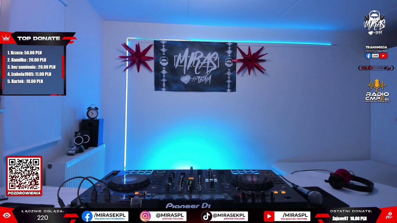 Miras Live Mix - Wakacyjna Sobota u Miraska  (08.08.2026)