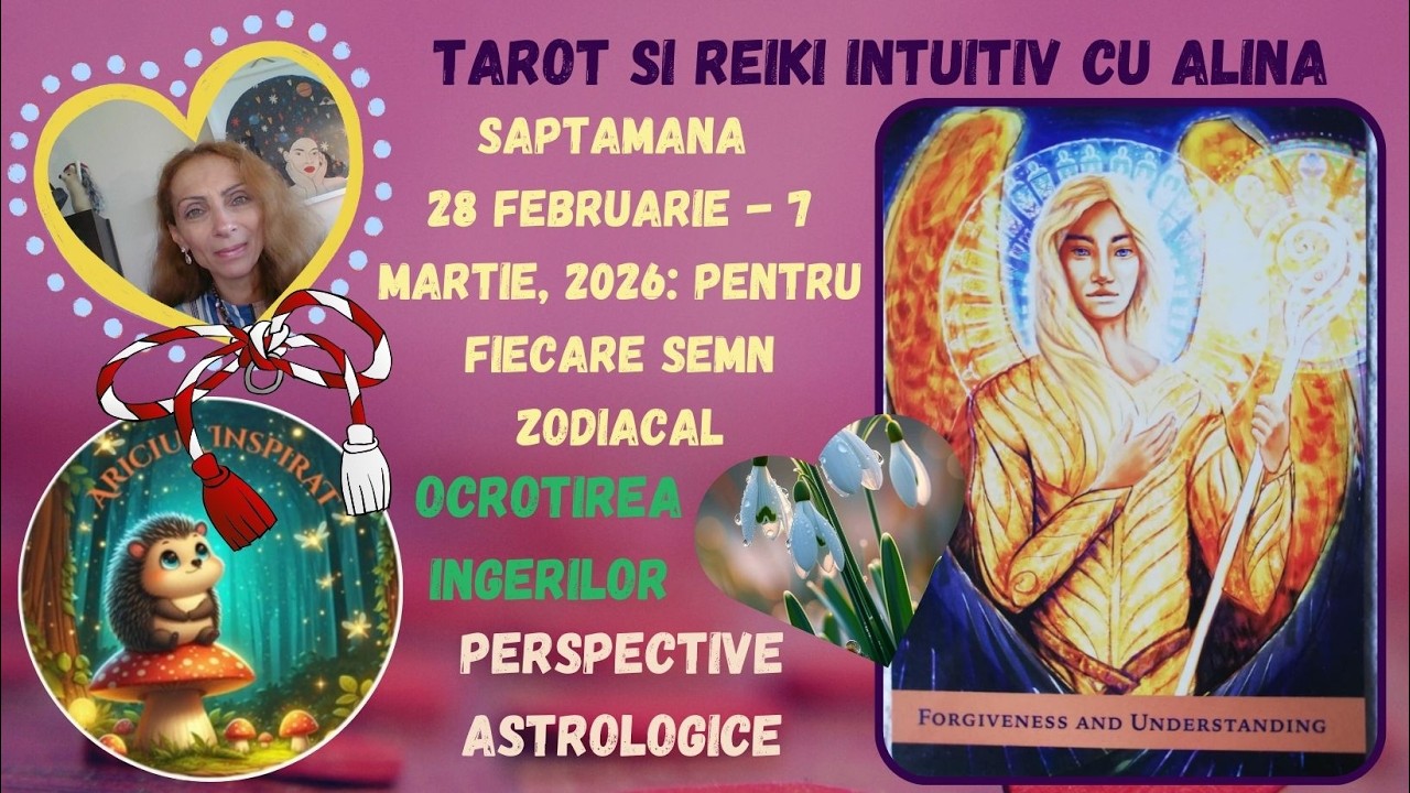 ♍☕️🌷 FECIOARA TAROT - 28 FEBRUARIE - 7 MARTIE, 2026 🌿🐞🌟